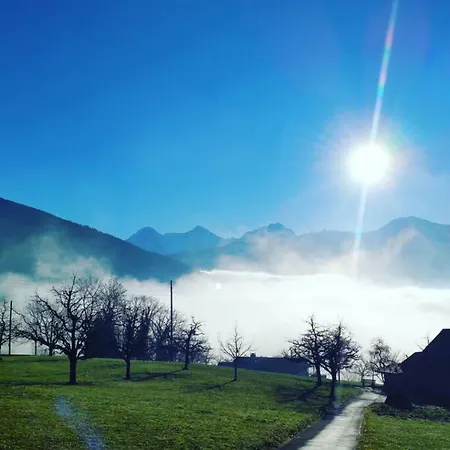 Lejlighed Lake Thun Alps Scenic Views And Concierge By Swisshut Sigriswil
