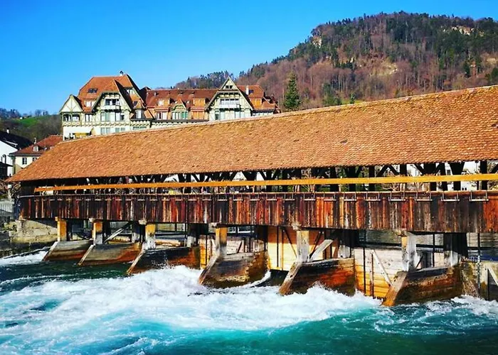 Thun Alps Scenic Views And Concierge By Swisshut Apartment